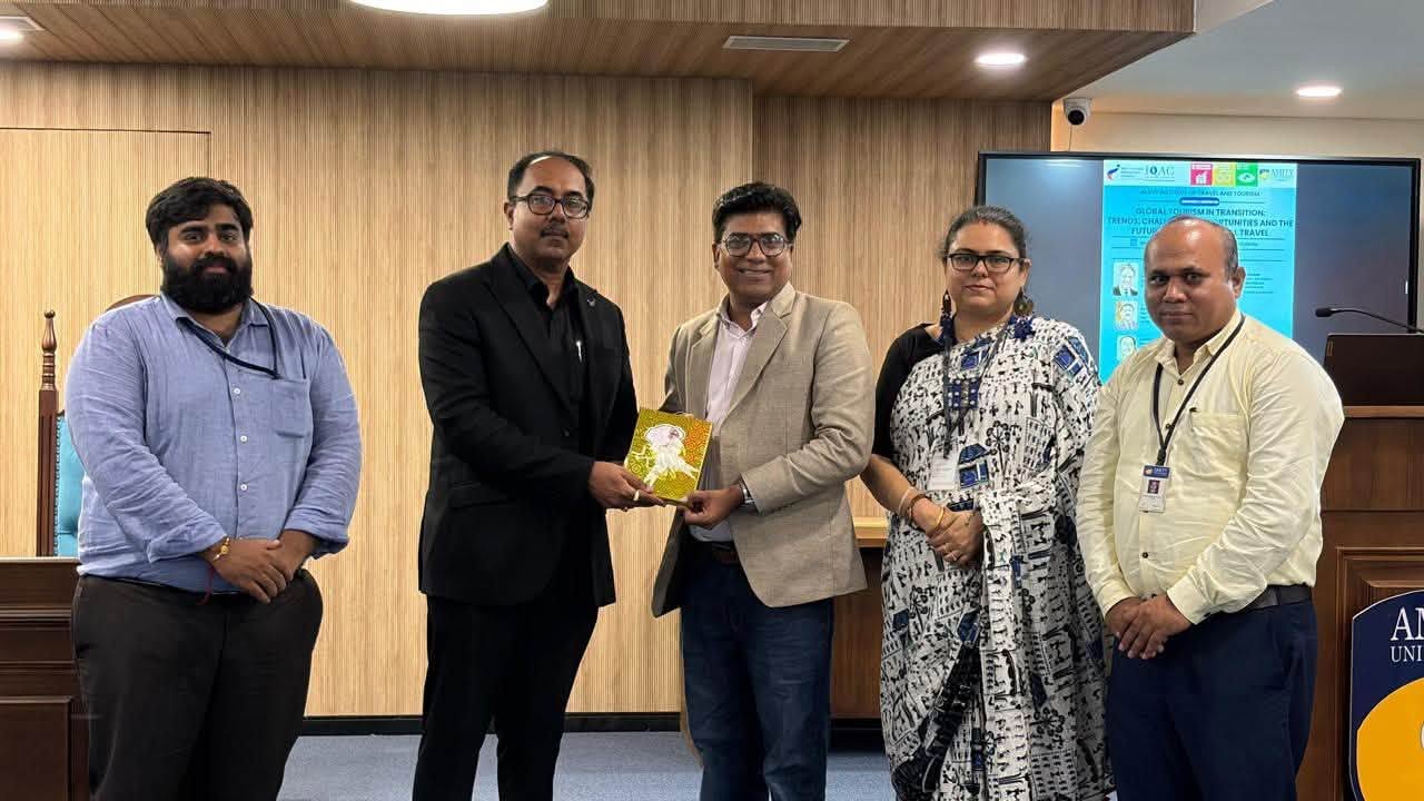 Amity University Mumbai — Institutional Delegation & Dignitary Welcome